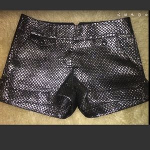Express Silver Shorts